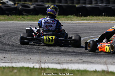 16 & 17/04/2022 : 3ème manche du Championnat du Sud 2022 au circuit d’Aigues-Vives (photos Stéphane Agnus) 2022 — karting