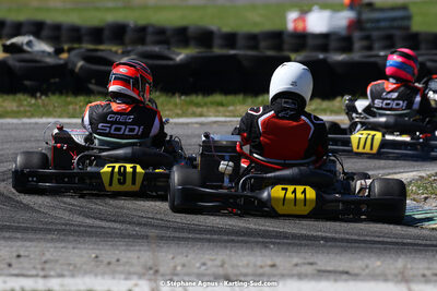 16 & 17/04/2022 : 3ème manche du Championnat du Sud 2022 au circuit d’Aigues-Vives (photos Stéphane Agnus) 2022 — karting