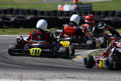 16 & 17/04/2022 : 3ème manche du Championnat du Sud 2022 au circuit d’Aigues-Vives (photos Stéphane Agnus) 2022 — karting