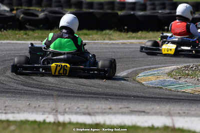 16 & 17/04/2022 : 3ème manche du Championnat du Sud 2022 au circuit d’Aigues-Vives (photos Stéphane Agnus) 2022 — karting