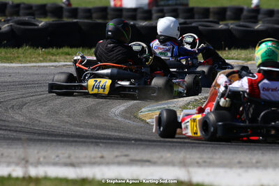 16 & 17/04/2022 : 3ème manche du Championnat du Sud 2022 au circuit d’Aigues-Vives (photos Stéphane Agnus) 2022 — karting