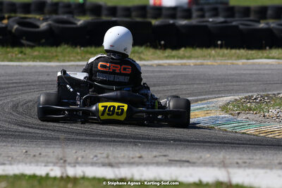 16 & 17/04/2022 : 3ème manche du Championnat du Sud 2022 au circuit d’Aigues-Vives (photos Stéphane Agnus) 2022 — karting