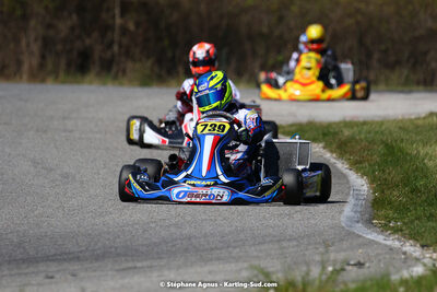 16 & 17/04/2022 : 3ème manche du Championnat du Sud 2022 au circuit d’Aigues-Vives (photos Stéphane Agnus) 2022 — karting