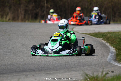 16 & 17/04/2022 : 3ème manche du Championnat du Sud 2022 au circuit d’Aigues-Vives (photos Stéphane Agnus) 2022 — karting