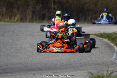 16 & 17/04/2022 : 3ème manche du Championnat du Sud 2022 au circuit d’Aigues-Vives (photos Stéphane Agnus) 2022 — karting