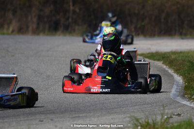 16 & 17/04/2022 : 3ème manche du Championnat du Sud 2022 au circuit d’Aigues-Vives (photos Stéphane Agnus) 2022 — karting