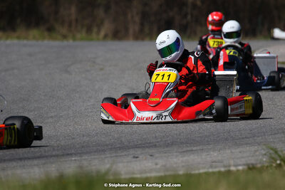 16 & 17/04/2022 : 3ème manche du Championnat du Sud 2022 au circuit d’Aigues-Vives (photos Stéphane Agnus) 2022 — karting