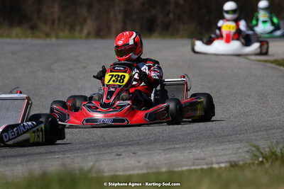 16 & 17/04/2022 : 3ème manche du Championnat du Sud 2022 au circuit d’Aigues-Vives (photos Stéphane Agnus) 2022 — karting
