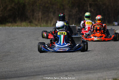 16 & 17/04/2022 : 3ème manche du Championnat du Sud 2022 au circuit d’Aigues-Vives (photos Stéphane Agnus) 2022 — karting