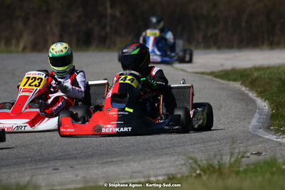 16 & 17/04/2022 : 3ème manche du Championnat du Sud 2022 au circuit d’Aigues-Vives (photos Stéphane Agnus) 2022 — karting
