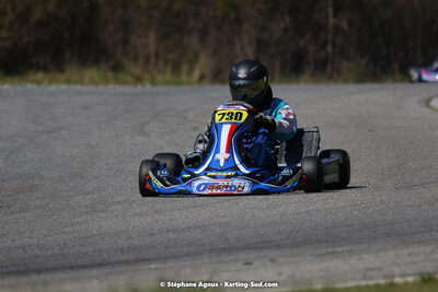 16 & 17/04/2022 : 3ème manche du Championnat du Sud 2022 au circuit d’Aigues-Vives (photos Stéphane Agnus) 2022 — karting