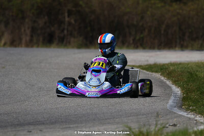 16 & 17/04/2022 : 3ème manche du Championnat du Sud 2022 au circuit d’Aigues-Vives (photos Stéphane Agnus) 2022 — karting