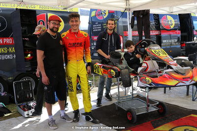 16 & 17/04/2022 : 3ème manche du Championnat du Sud 2022 au circuit d’Aigues-Vives (photos Stéphane Agnus) 2022 — karting