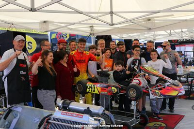 16 & 17/04/2022 : 3ème manche du Championnat du Sud 2022 au circuit d’Aigues-Vives (photos Stéphane Agnus) 2022 — karting