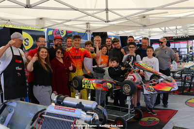 16 & 17/04/2022 : 3ème manche du Championnat du Sud 2022 au circuit d’Aigues-Vives (photos Stéphane Agnus) 2022 — karting