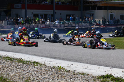 16 & 17/04/2022 : 3ème manche du Championnat du Sud 2022 au circuit d’Aigues-Vives (photos Stéphane Agnus) 2022 — karting