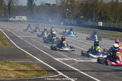 16 & 17/04/2022 : 3ème manche du Championnat du Sud 2022 au circuit d’Aigues-Vives (photos Stéphane Agnus) 2022 — karting