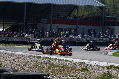 16 & 17/04/2022 : 3ème manche du Championnat du Sud 2022 au circuit d’Aigues-Vives (photos Stéphane Agnus) 2022 — karting