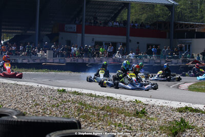16 & 17/04/2022 : 3ème manche du Championnat du Sud 2022 au circuit d’Aigues-Vives (photos Stéphane Agnus) 2022 — karting