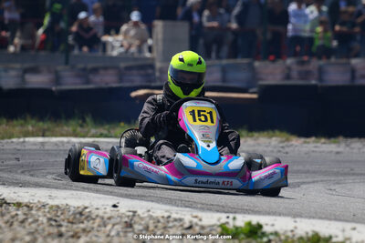 16 & 17/04/2022 : 3ème manche du Championnat du Sud 2022 au circuit d’Aigues-Vives (photos Stéphane Agnus) 2022 — karting