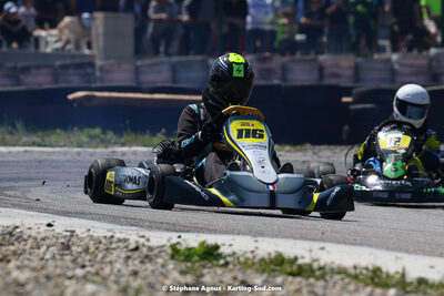 16 & 17/04/2022 : 3ème manche du Championnat du Sud 2022 au circuit d’Aigues-Vives (photos Stéphane Agnus) 2022 — karting