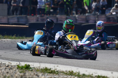 16 & 17/04/2022 : 3ème manche du Championnat du Sud 2022 au circuit d’Aigues-Vives (photos Stéphane Agnus) 2022 — karting