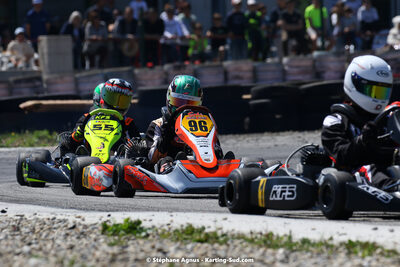 16 & 17/04/2022 : 3ème manche du Championnat du Sud 2022 au circuit d’Aigues-Vives (photos Stéphane Agnus) 2022 — karting
