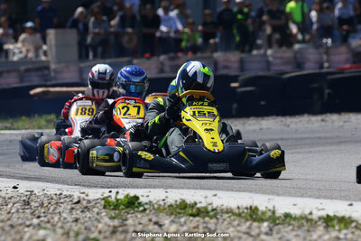 16 & 17/04/2022 : 3ème manche du Championnat du Sud 2022 au circuit d’Aigues-Vives (photos Stéphane Agnus) 2022 — karting