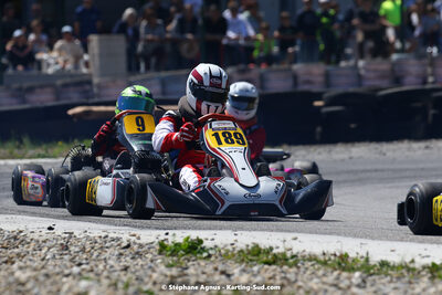 16 & 17/04/2022 : 3ème manche du Championnat du Sud 2022 au circuit d’Aigues-Vives (photos Stéphane Agnus) 2022 — karting