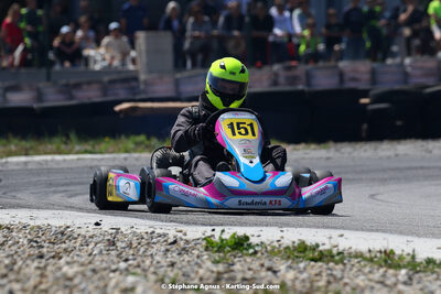16 & 17/04/2022 : 3ème manche du Championnat du Sud 2022 au circuit d’Aigues-Vives (photos Stéphane Agnus) 2022 — karting