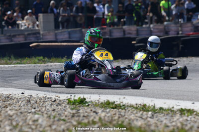 16 & 17/04/2022 : 3ème manche du Championnat du Sud 2022 au circuit d’Aigues-Vives (photos Stéphane Agnus) 2022 — karting