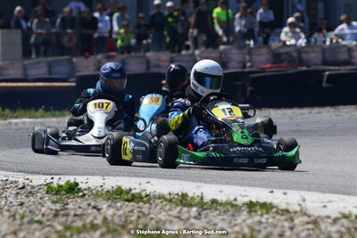 16 & 17/04/2022 : 3ème manche du Championnat du Sud 2022 au circuit d’Aigues-Vives (photos Stéphane Agnus) 2022 — karting