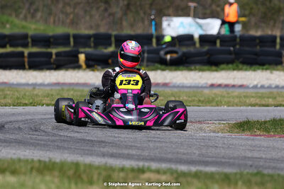16 & 17/04/2022 : 3ème manche du Championnat du Sud 2022 au circuit d’Aigues-Vives (photos Stéphane Agnus) 2022 — karting