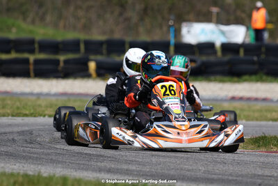 16 & 17/04/2022 : 3ème manche du Championnat du Sud 2022 au circuit d’Aigues-Vives (photos Stéphane Agnus) 2022 — karting