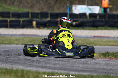 16 & 17/04/2022 : 3ème manche du Championnat du Sud 2022 au circuit d’Aigues-Vives (photos Stéphane Agnus) 2022 — karting