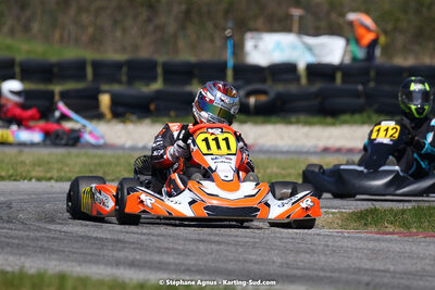 16 & 17/04/2022 : 3ème manche du Championnat du Sud 2022 au circuit d’Aigues-Vives (photos Stéphane Agnus) 2022 — karting