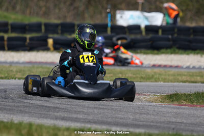 16 & 17/04/2022 : 3ème manche du Championnat du Sud 2022 au circuit d’Aigues-Vives (photos Stéphane Agnus) 2022 — karting