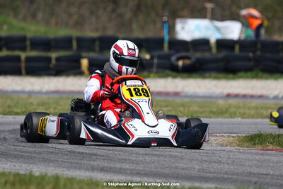 16 & 17/04/2022 : 3ème manche du Championnat du Sud 2022 au circuit d’Aigues-Vives (photos Stéphane Agnus) 2022 — karting