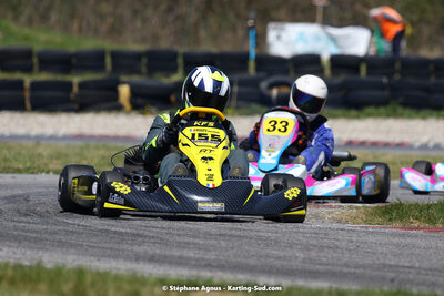16 & 17/04/2022 : 3ème manche du Championnat du Sud 2022 au circuit d’Aigues-Vives (photos Stéphane Agnus) 2022 — karting
