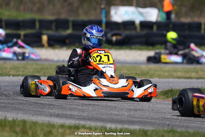 16 & 17/04/2022 : 3ème manche du Championnat du Sud 2022 au circuit d’Aigues-Vives (photos Stéphane Agnus) 2022 — karting