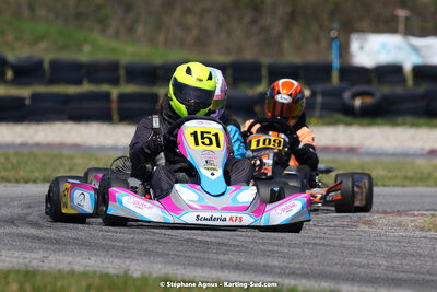 16 & 17/04/2022 : 3ème manche du Championnat du Sud 2022 au circuit d’Aigues-Vives (photos Stéphane Agnus) 2022 — karting