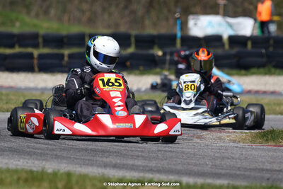 16 & 17/04/2022 : 3ème manche du Championnat du Sud 2022 au circuit d’Aigues-Vives (photos Stéphane Agnus) 2022 — karting