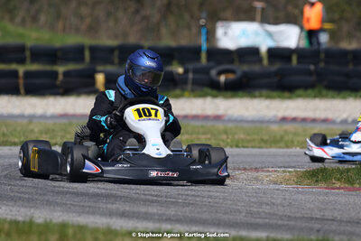 16 & 17/04/2022 : 3ème manche du Championnat du Sud 2022 au circuit d’Aigues-Vives (photos Stéphane Agnus) 2022 — karting