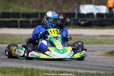 16 & 17/04/2022 : 3ème manche du Championnat du Sud 2022 au circuit d’Aigues-Vives (photos Stéphane Agnus) 2022 — karting