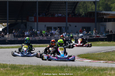 16 & 17/04/2022 : 3ème manche du Championnat du Sud 2022 au circuit d’Aigues-Vives (photos Stéphane Agnus) 2022 — karting