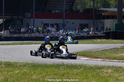 16 & 17/04/2022 : 3ème manche du Championnat du Sud 2022 au circuit d’Aigues-Vives (photos Stéphane Agnus) 2022 — karting