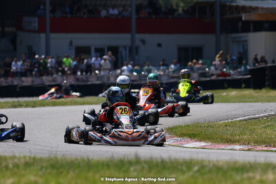 16 & 17/04/2022 : 3ème manche du Championnat du Sud 2022 au circuit d’Aigues-Vives (photos Stéphane Agnus) 2022 — karting