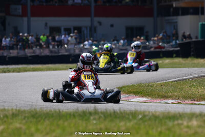 16 & 17/04/2022 : 3ème manche du Championnat du Sud 2022 au circuit d’Aigues-Vives (photos Stéphane Agnus) 2022 — karting