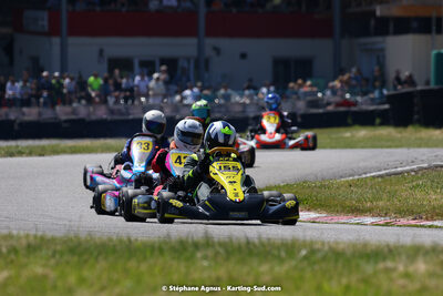 16 & 17/04/2022 : 3ème manche du Championnat du Sud 2022 au circuit d’Aigues-Vives (photos Stéphane Agnus) 2022 — karting
