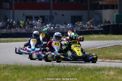 16 & 17/04/2022 : 3ème manche du Championnat du Sud 2022 au circuit d’Aigues-Vives (photos Stéphane Agnus) 2022 — karting